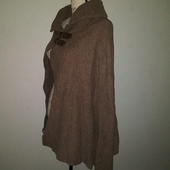 Ralph Lauren Equestrian Wool Poncho Cape Wrap NWT - Picture 5 of 7